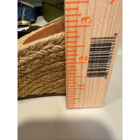 Christian LOUBOUTIN Black Cloth Espadrilles Wedges, Size 40 (10 US) - Picture 11 of 12